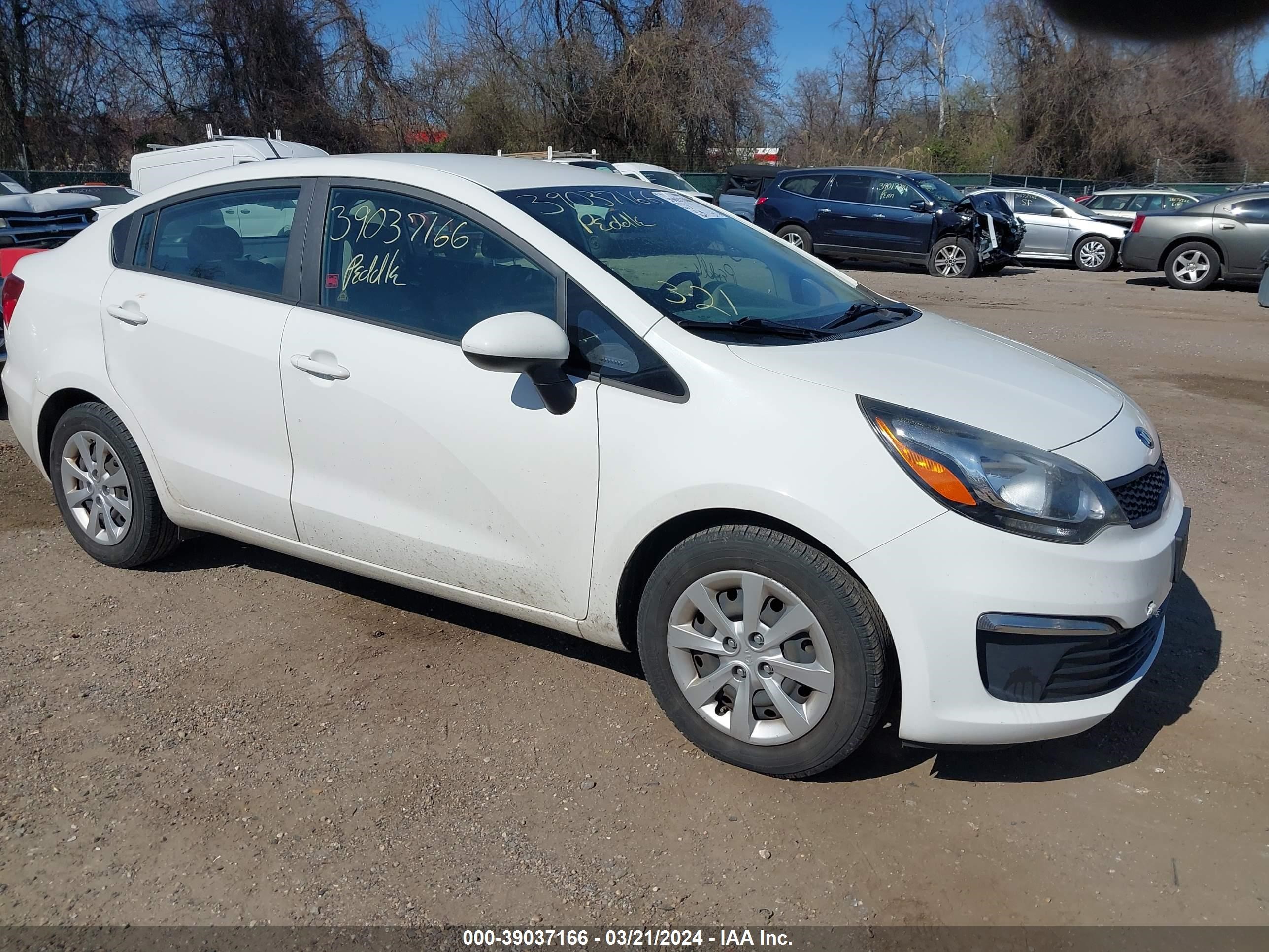 KIA RIO 2016 knadm4a30g6688687