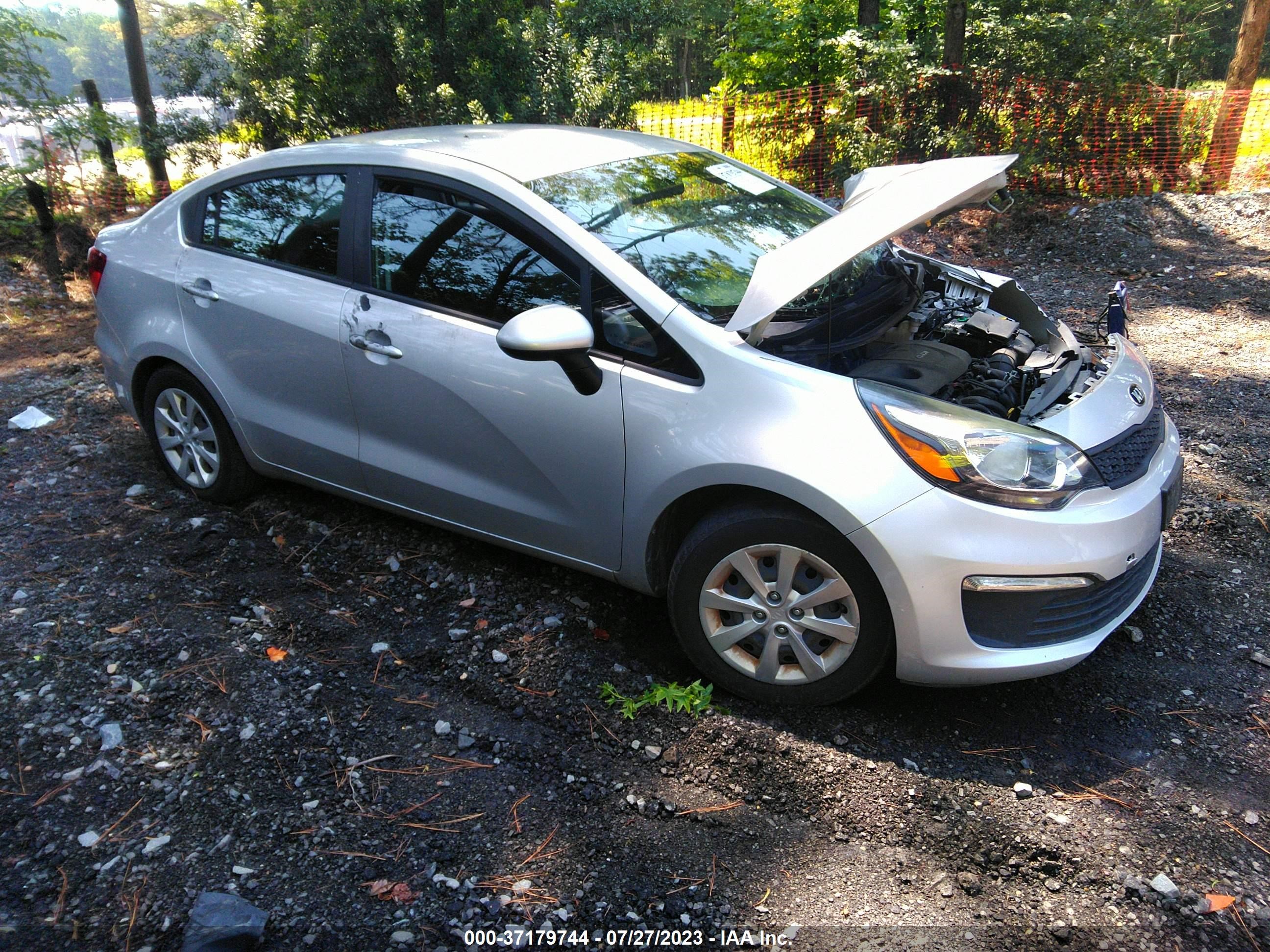 KIA RIO 2016 knadm4a30g6695249