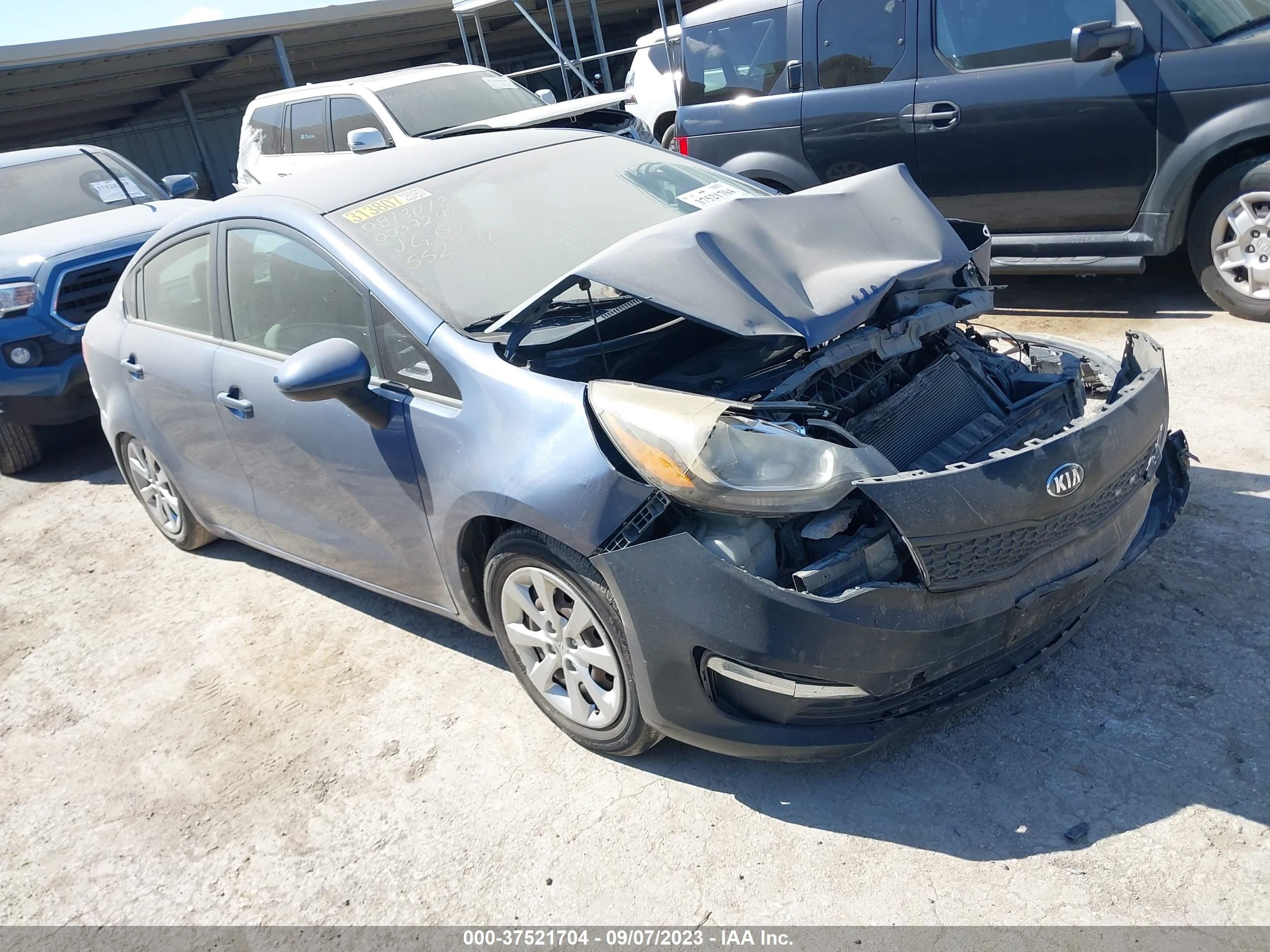 KIA RIO 2016 knadm4a31g6552536