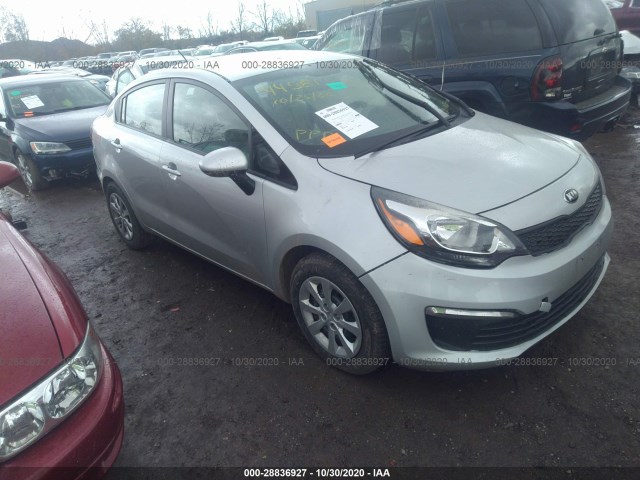 KIA RIO 2016 knadm4a31g6584001