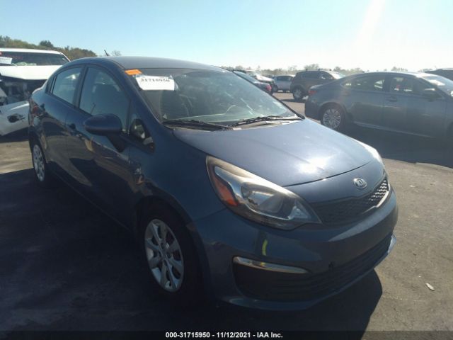 KIA RIO 2016 knadm4a32g6542064