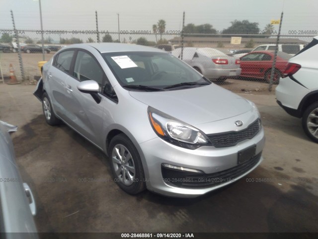 KIA RIO 2016 knadm4a32g6675195