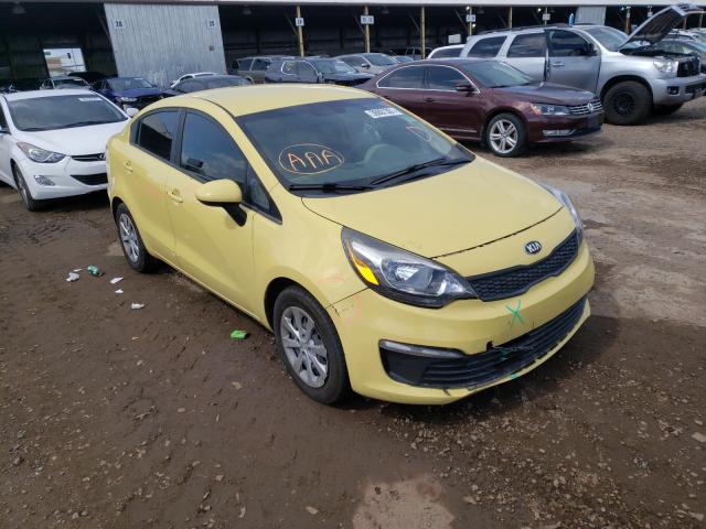 KIA RIO LX 2016 knadm4a33g6680809