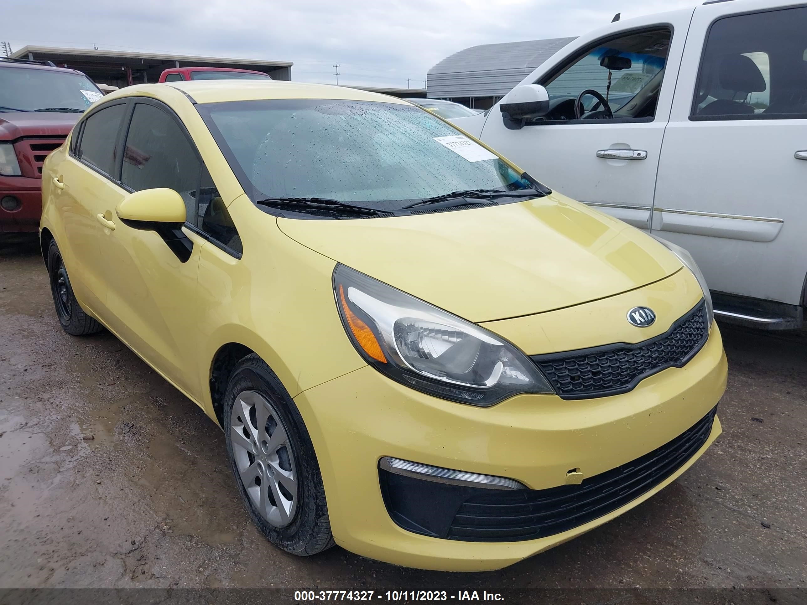 KIA RIO 2016 knadm4a34g6544897