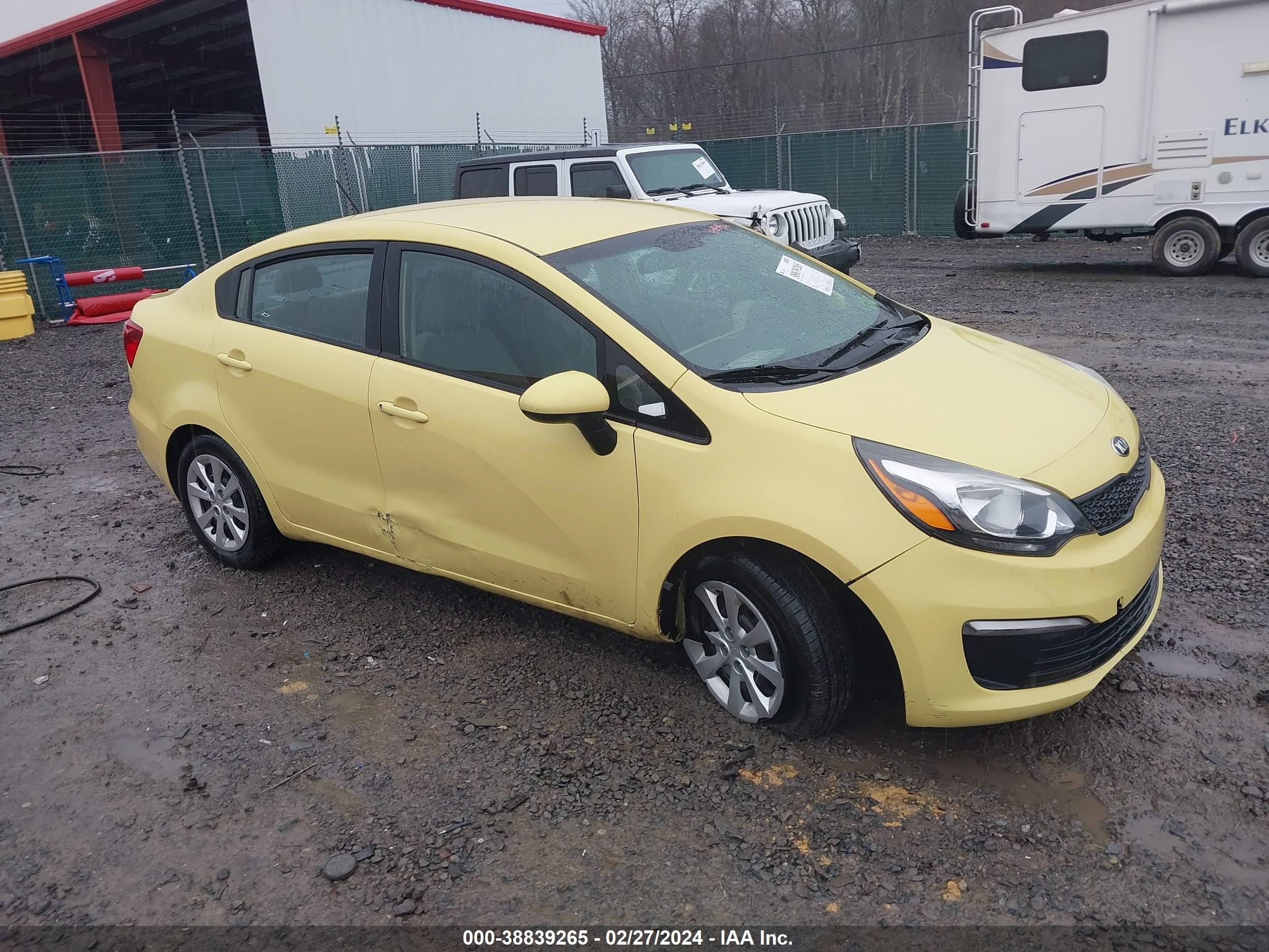 KIA RIO 2016 knadm4a34g6659497