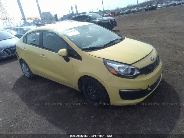 KIA RIO 2016 knadm4a34g6696453