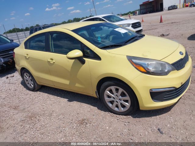 KIA RIO 2016 knadm4a35g6588293