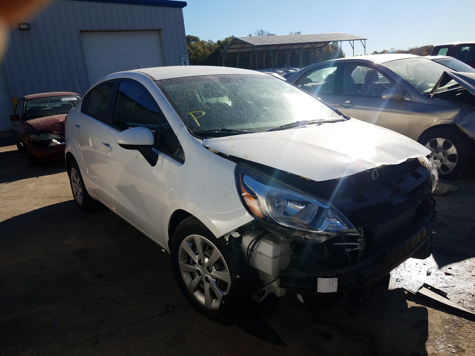 KIA RIO LX 2016 knadm4a35g6651375