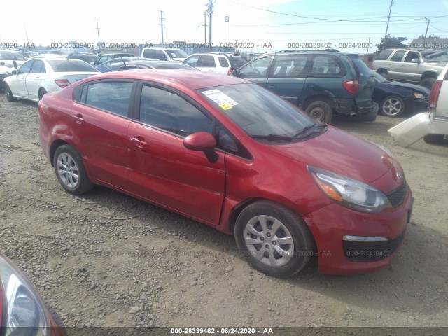 KIA RIO 2017 knadm4a35h6115141