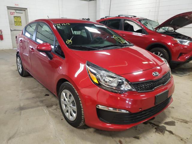 KIA RIO LX 2017 knadm4a36h6021916