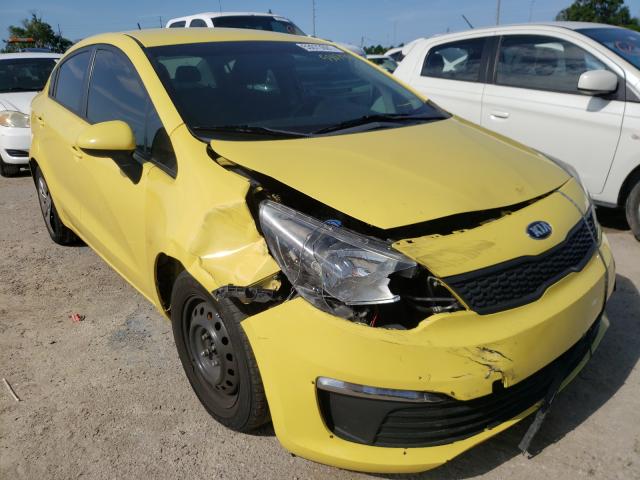 KIA RIO LX 2016 knadm4a37g6598498