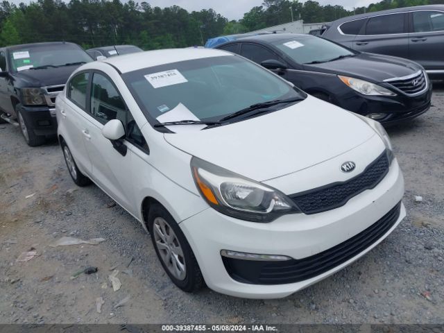 KIA RIO 2016 knadm4a37g6639258