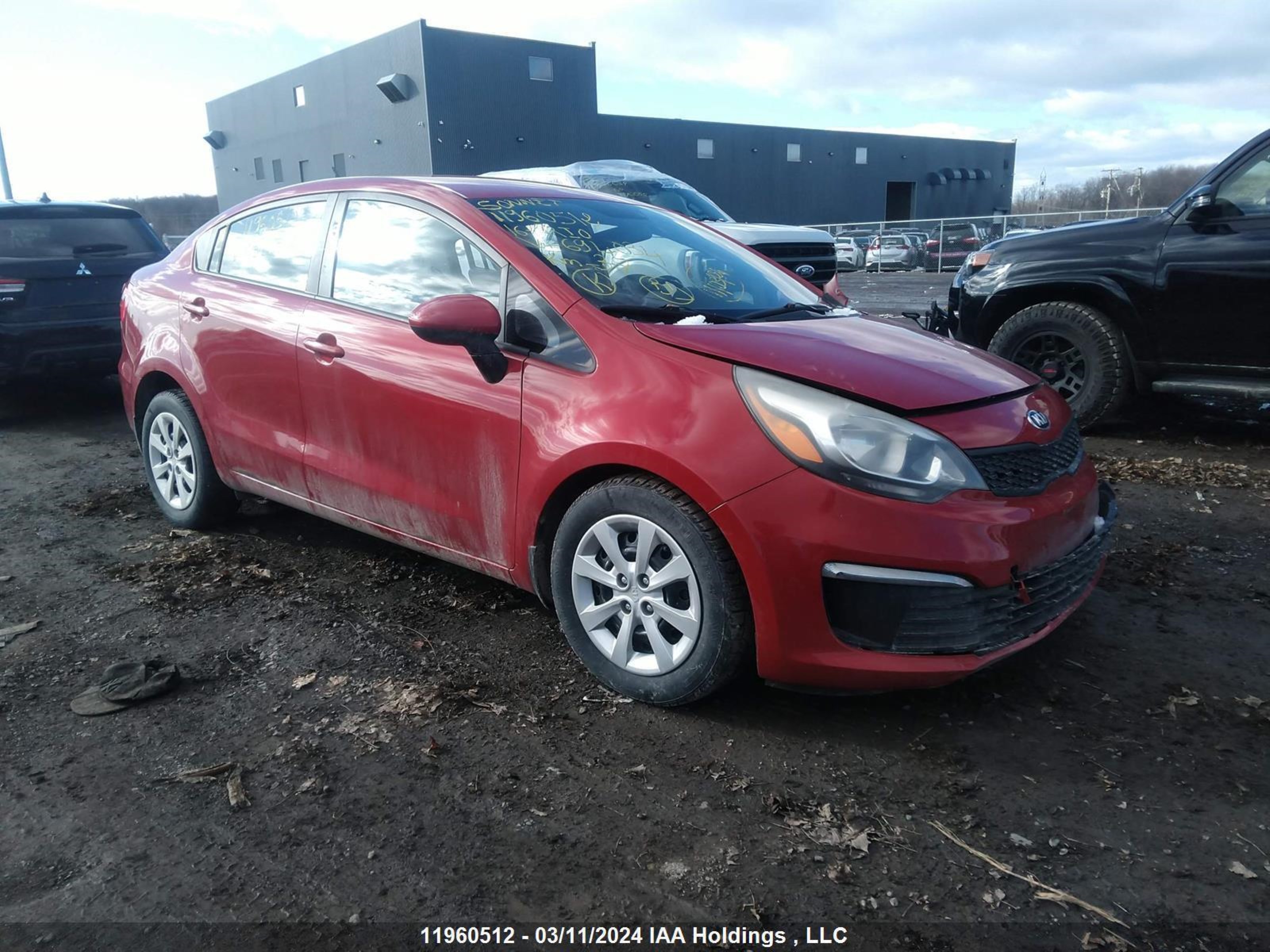 KIA RIO 2016 knadm4a37g6694034