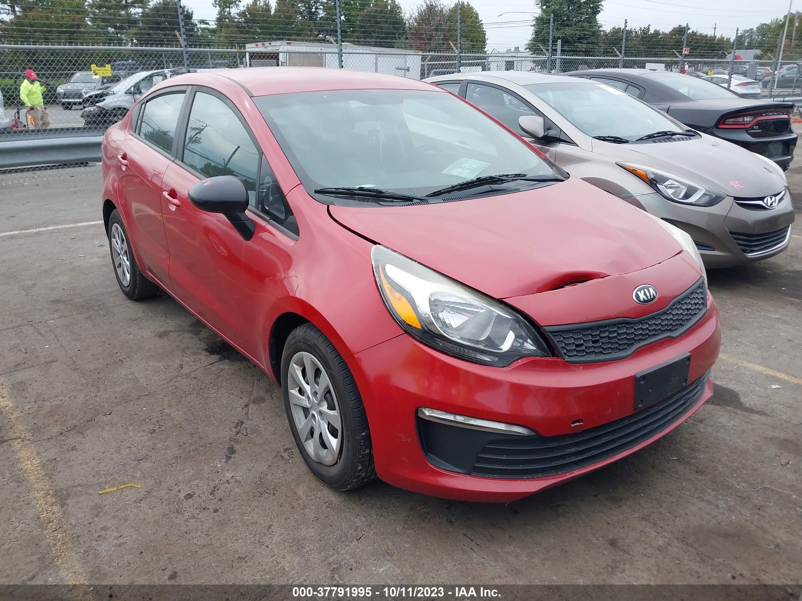 KIA RIO 2017 knadm4a37h6120518