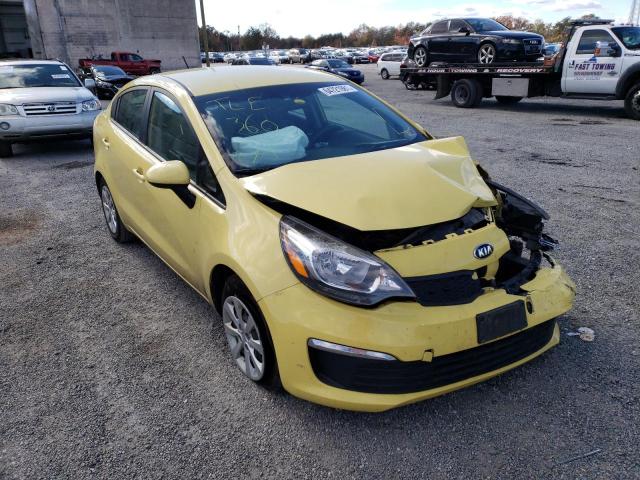 KIA RIO LX 2016 knadm4a38g6000886