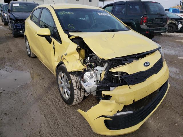 KIA RIO LX 2016 knadm4a38g6554302