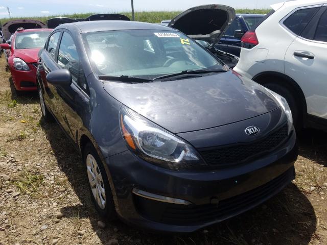 KIA RIO LX 2016 knadm4a38g6590152