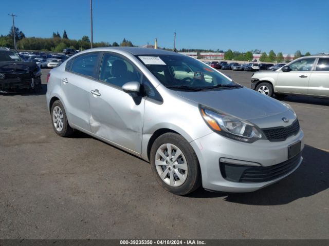 KIA RIO 2016 knadm4a38g6699338