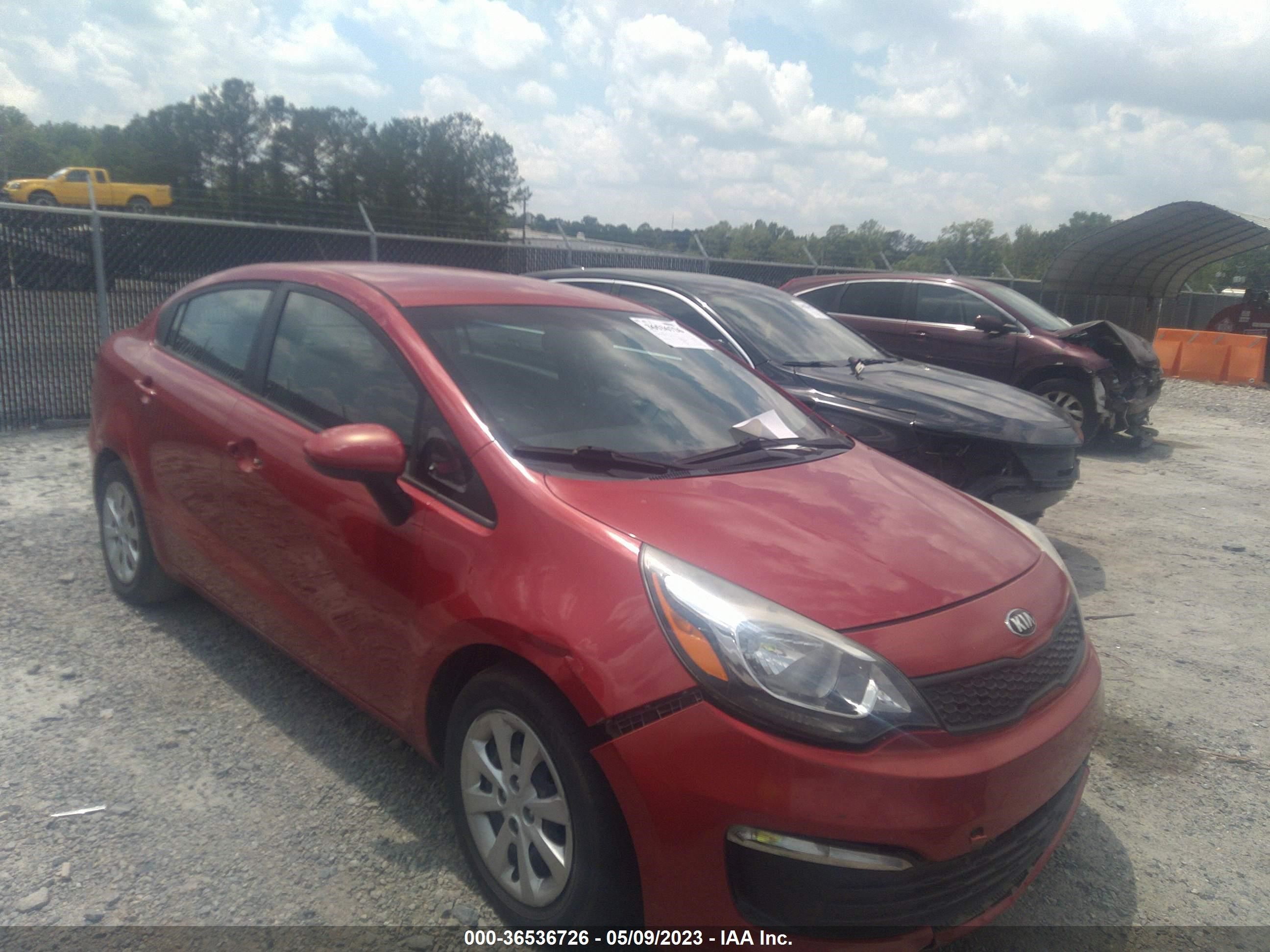 KIA RIO 2017 knadm4a38h6021934