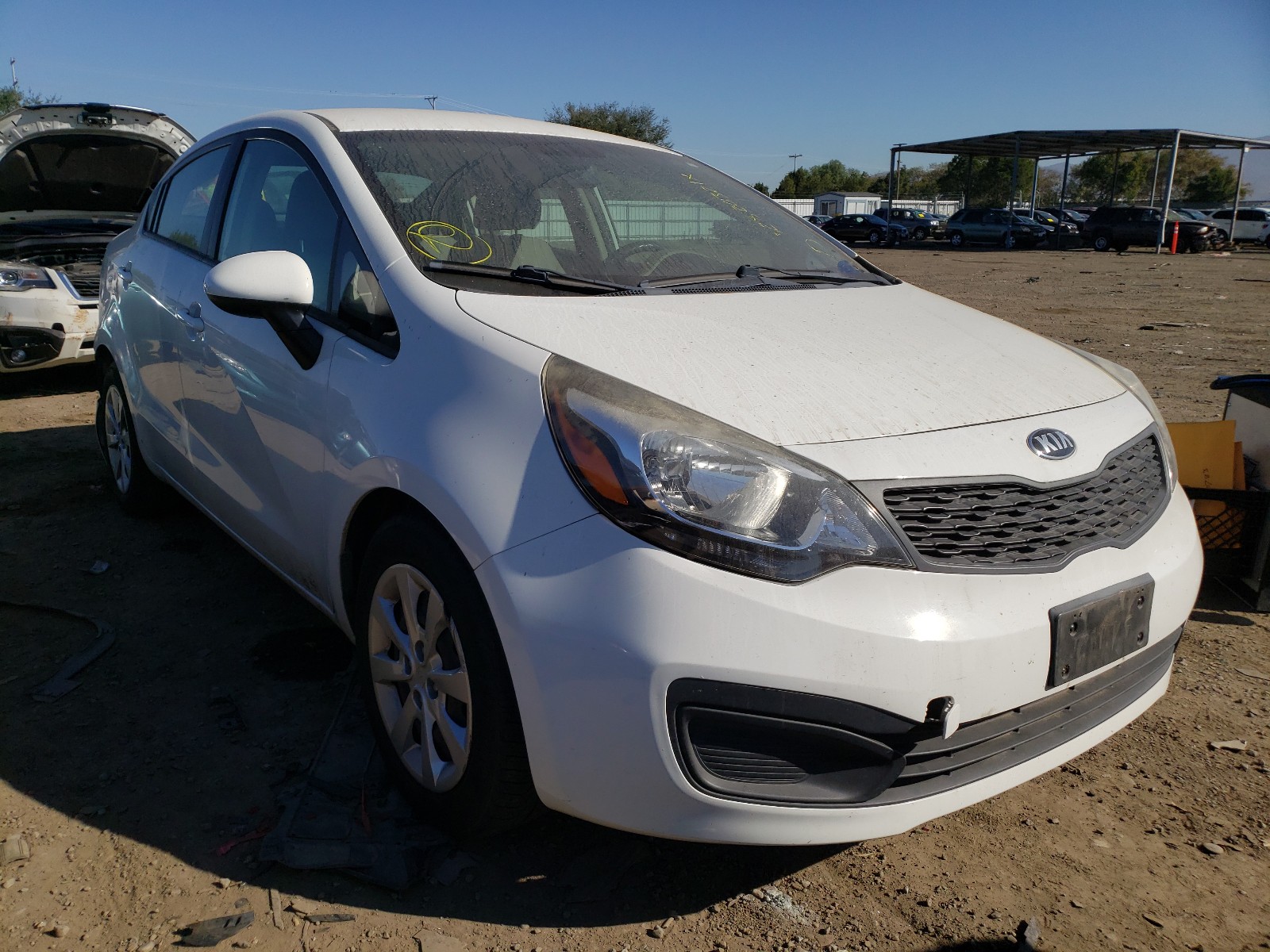 KIA RIO LX 2014 knadm4a39e6350783