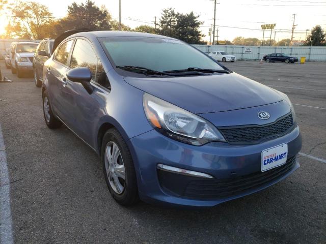 KIA RIO LX 2016 knadm4a39g6539632