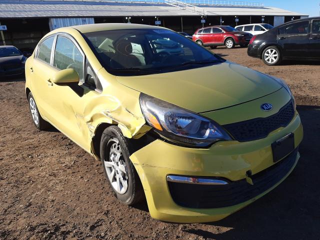 KIA RIO LX 2016 knadm4a39g6560402