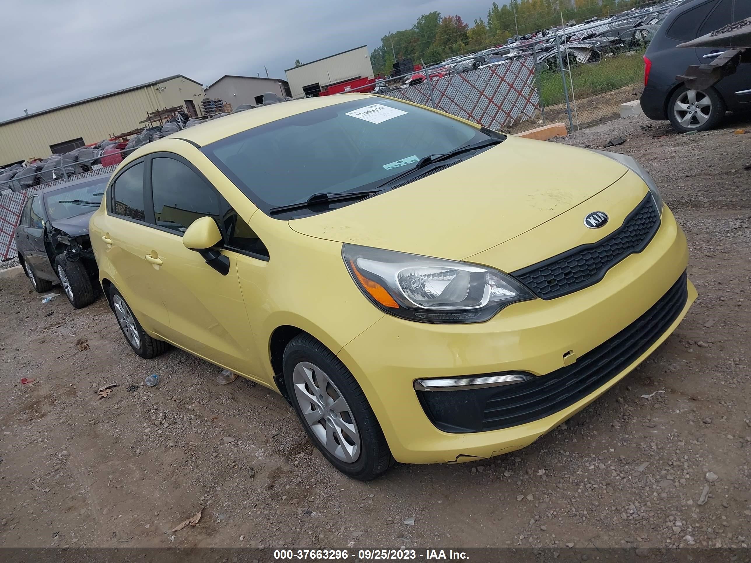 KIA RIO 2016 knadm4a39g6590760