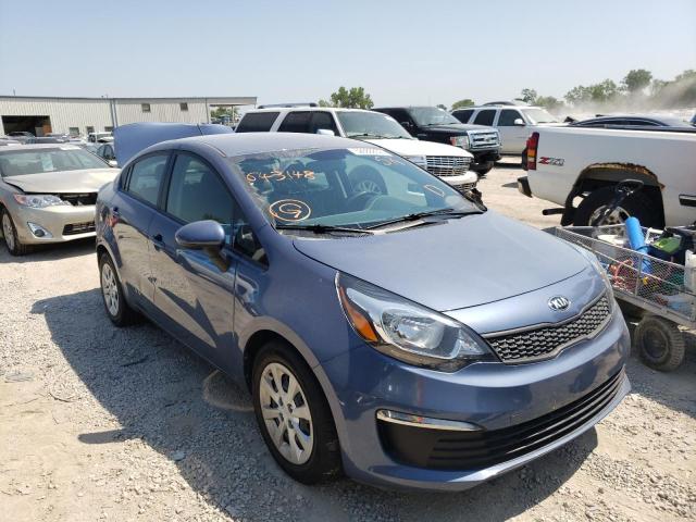 KIA RIO LX 2016 knadm4a39g6643148