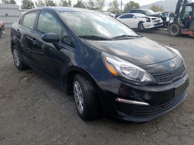 KIA RIO LX 2017 knadm4a39h6036734