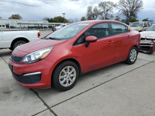 KIA RIO LX 2017 knadm4a39h6037611