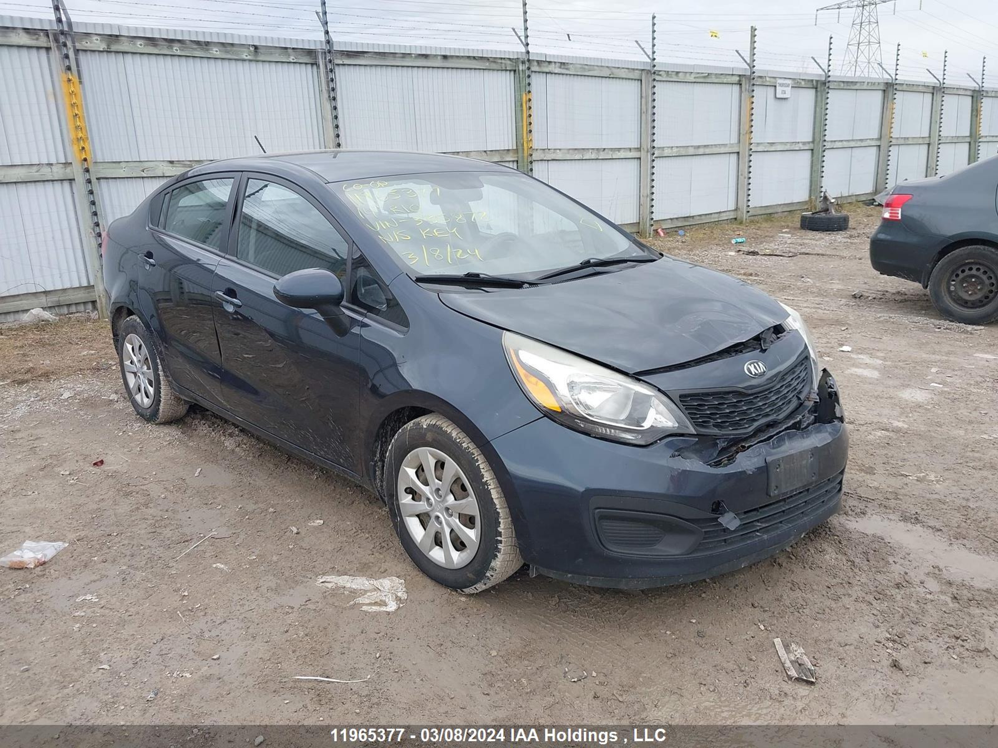 KIA RIO 2014 knadm4a3xe6335872