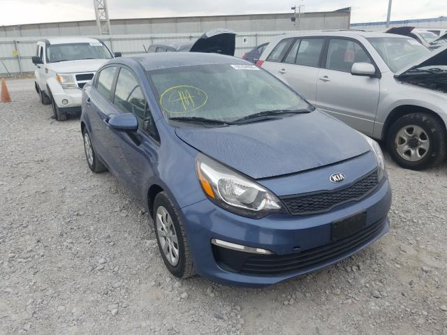 KIA RIO LX 2016 knadm4a3xg6562806