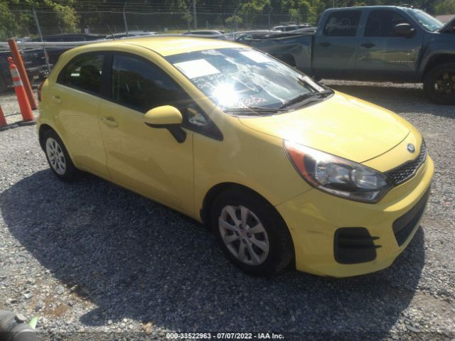 KIA RIO 2016 knadm5a32g6579329