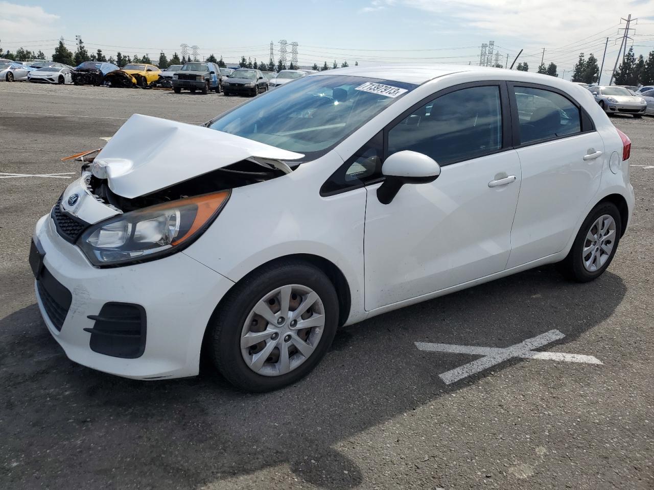 KIA RIO 2016 knadm5a32g6600938