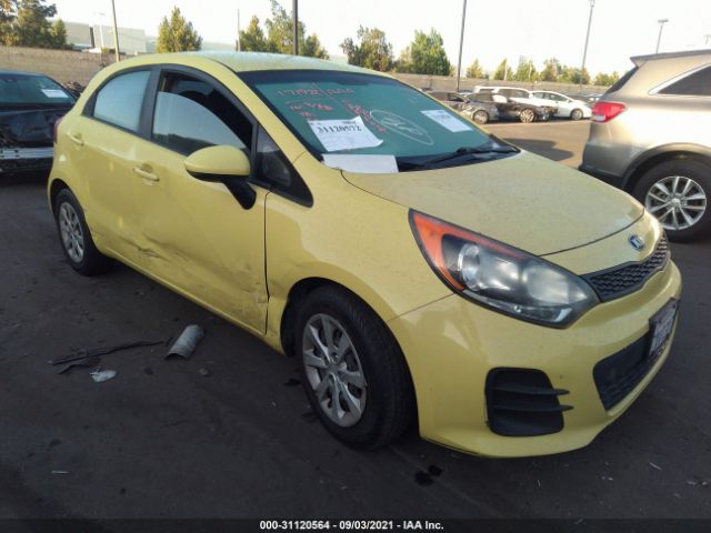 KIA RIO 2016 knadm5a33g6676572