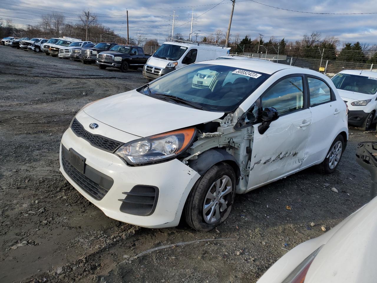 KIA RIO 2016 knadm5a37g6584543