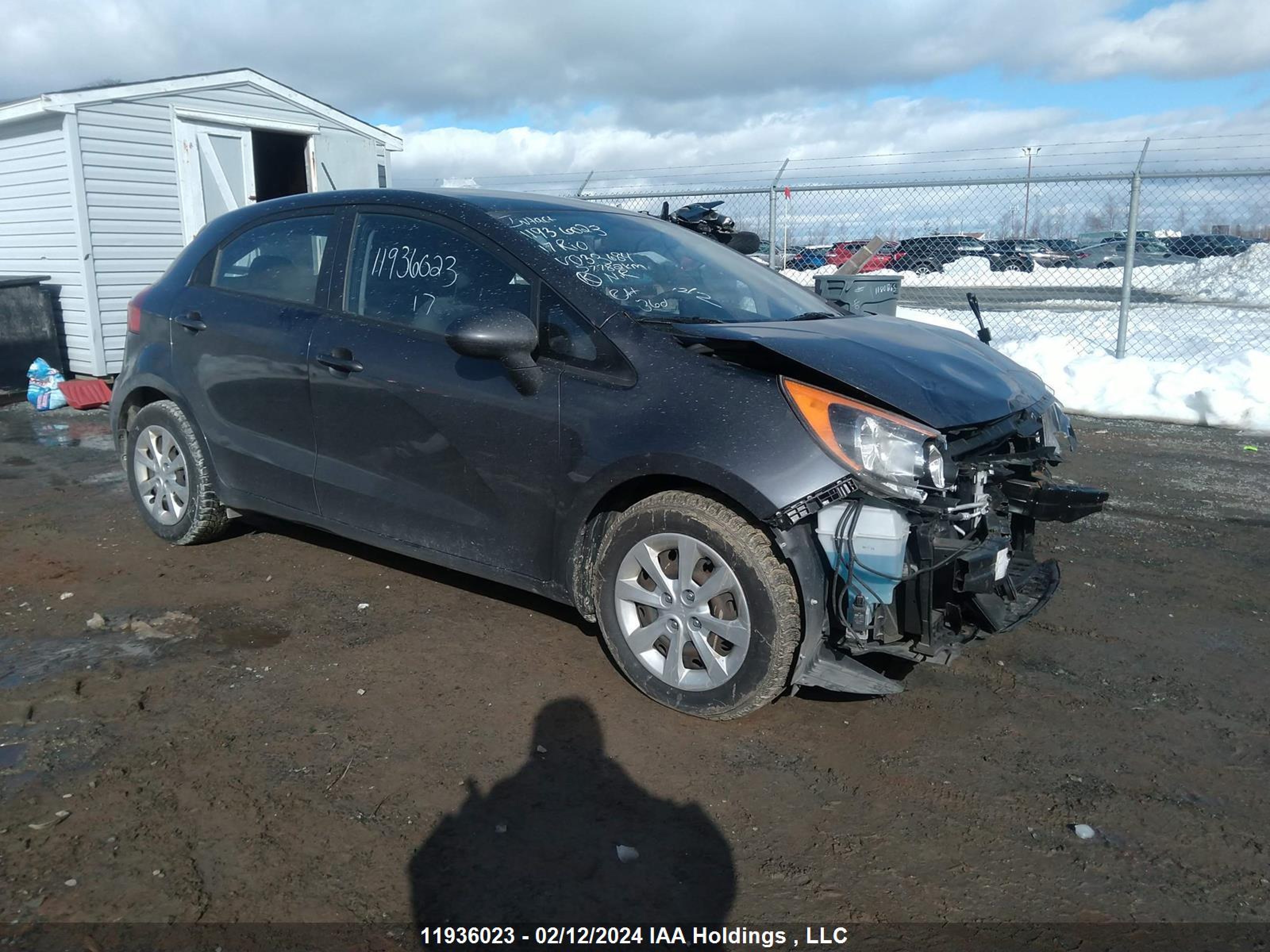 KIA RIO 2017 knadm5a38h6033684