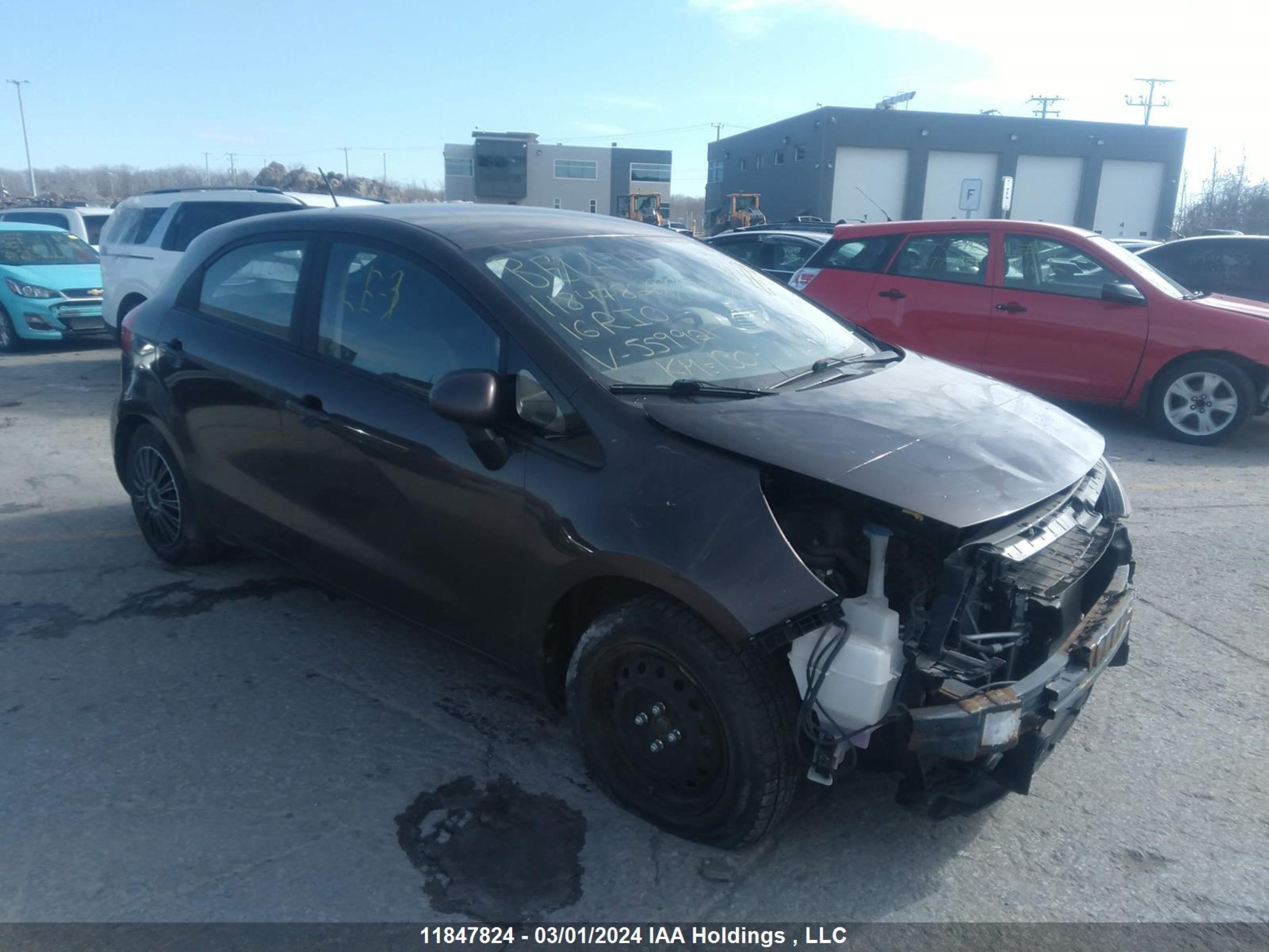 KIA RIO 2016 knadm5a39g6559921