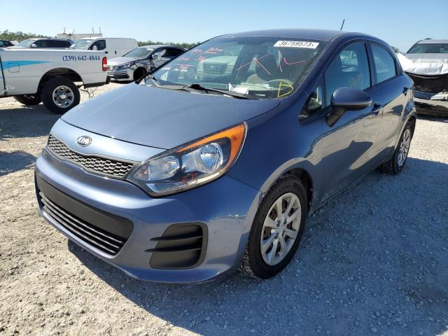 KIA RIO LX 2016 knadm5a39g6634259