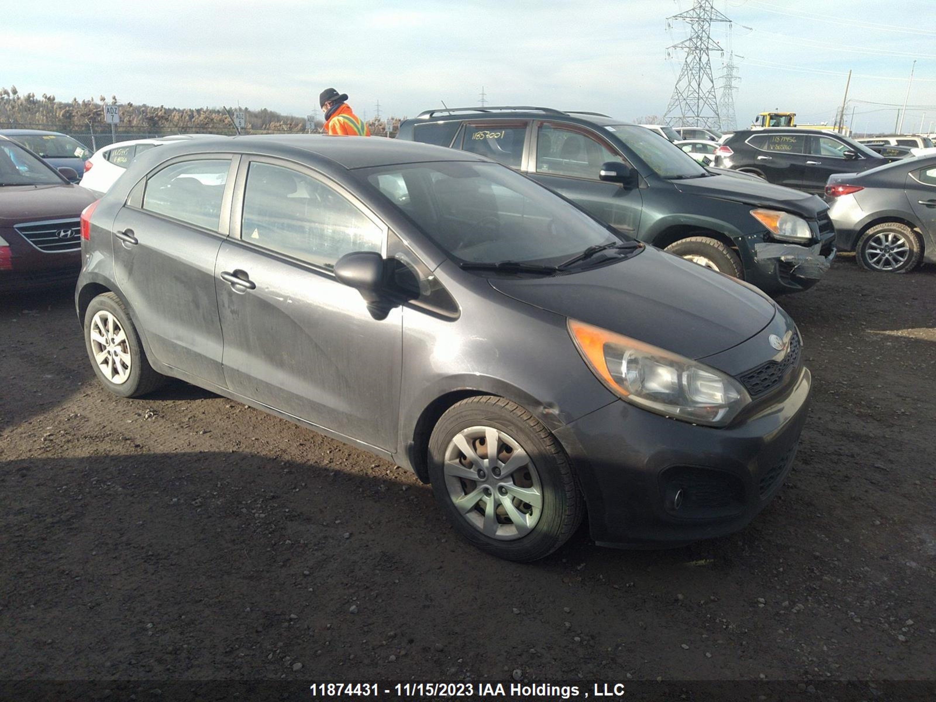 KIA RIO 2013 knadm5a3xd6873699