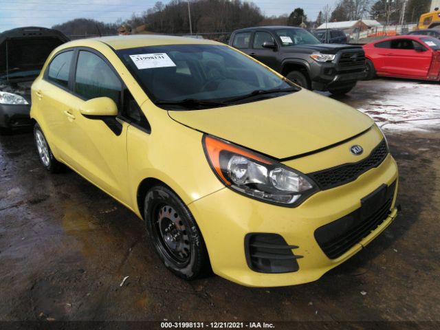 KIA RIO 2016 knadm5a3xg6659123