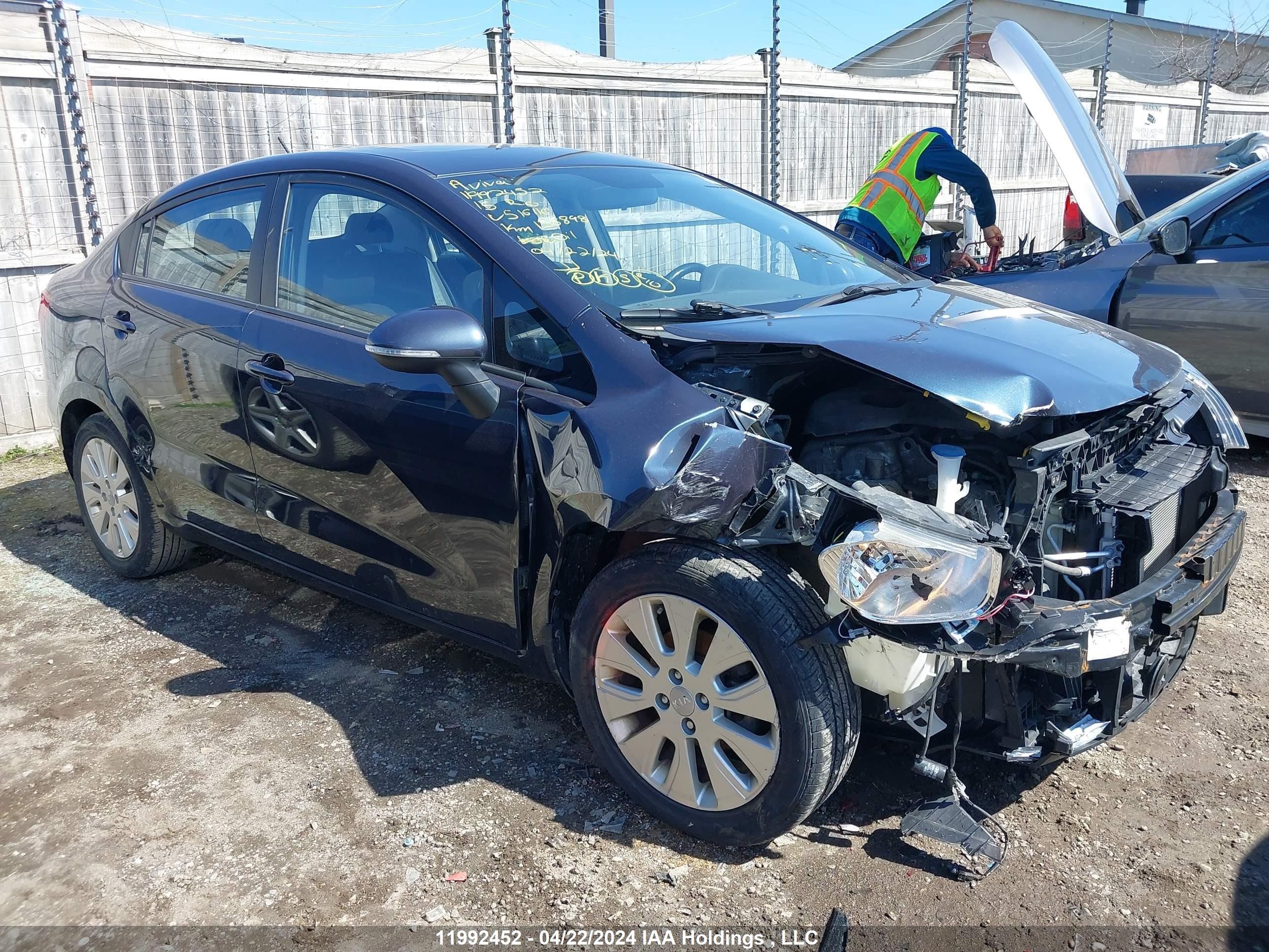 KIA RIO 2015 knadn4a33f6516116