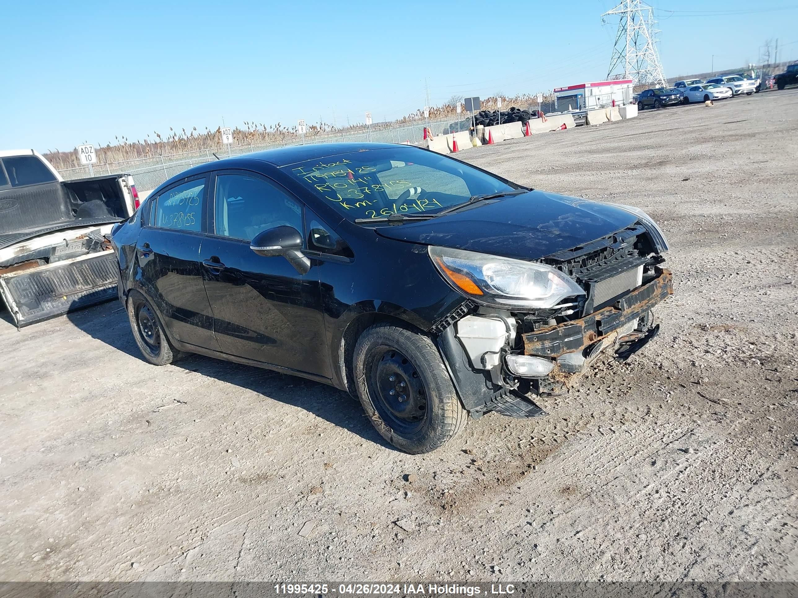 KIA RIO 2014 knadn4a34e6378455