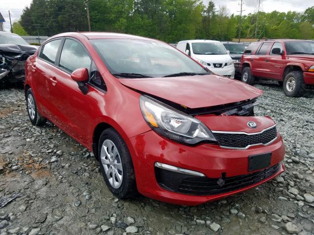 KIA RIO EX 2016 knadn4a35g6681537