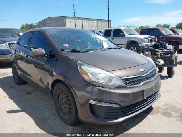 KIA RIO 2016 knadn4a37g6627642