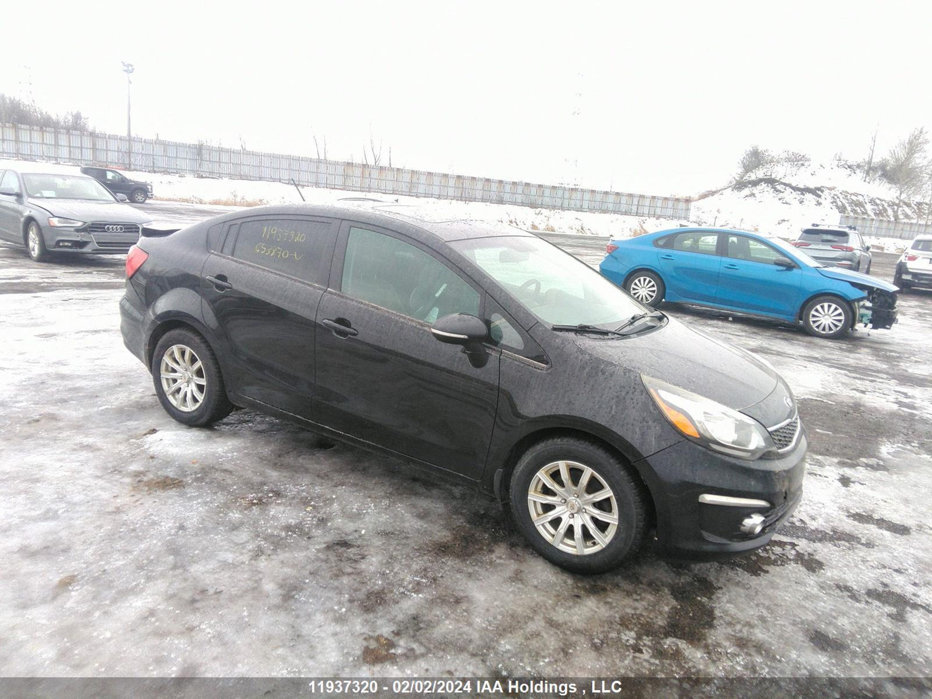 KIA RIO 2016 knadn4a37g6653870