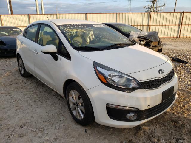 KIA RIO EX 2016 knadn4a39g6626721