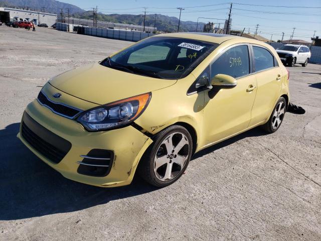 KIA RIO EX 2016 knadn5a31g6668130