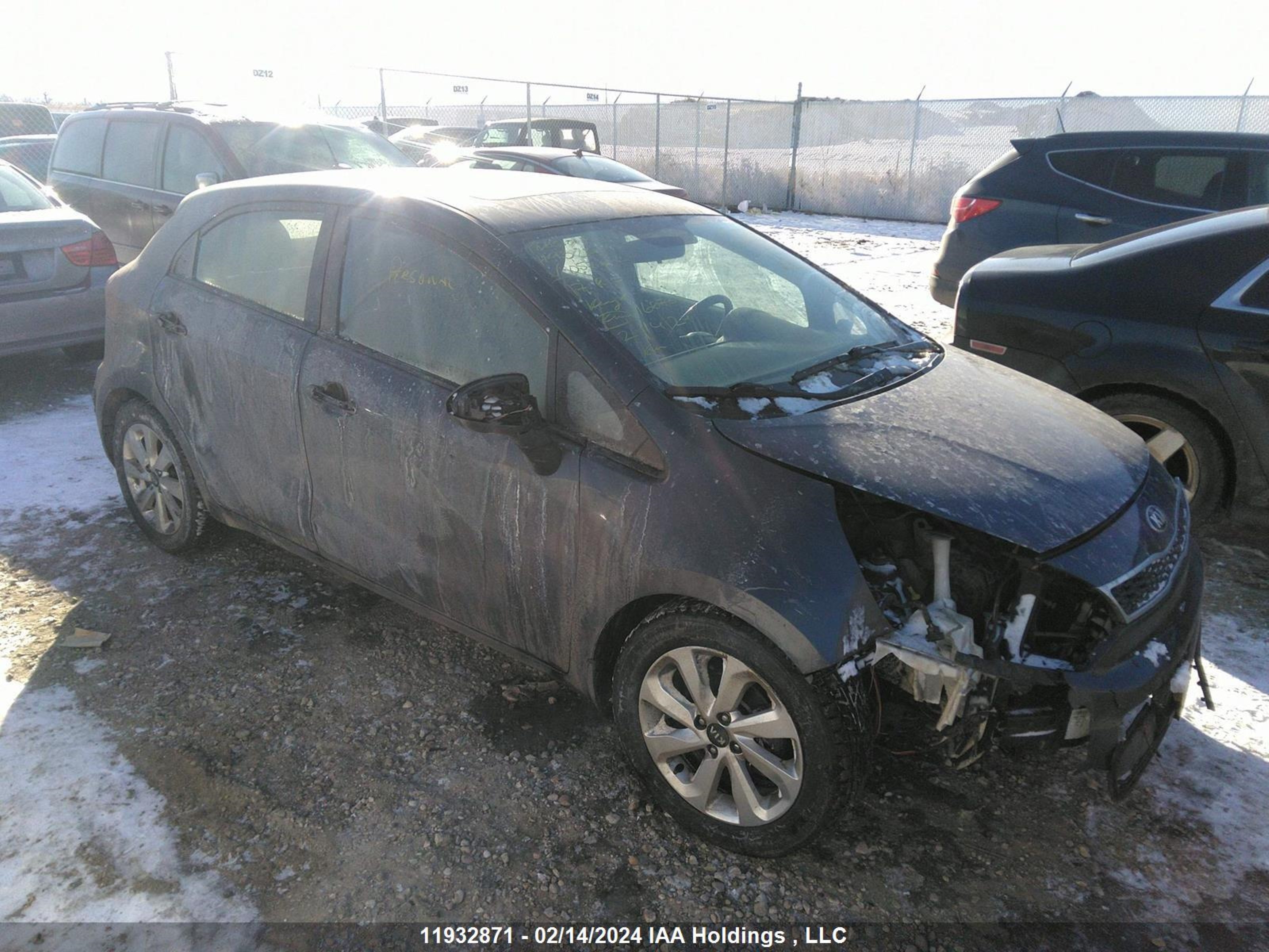 KIA RIO 2017 knadn5a33h6057646