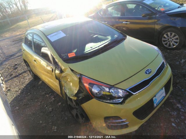 KIA RIO 2016 knadn5a35g6597207